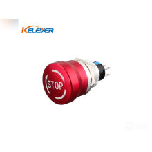 22mm momentary type metal dome push button switch with ring LED